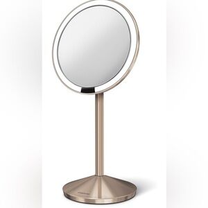 simplehuman rose gold travel mirror